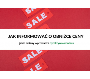 Dyrektywa Omnibus jak wdrożyć w PrestaShop?